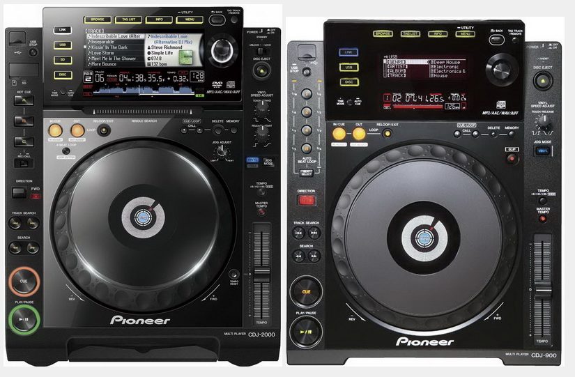 pioneer cdj 900 vs 2000