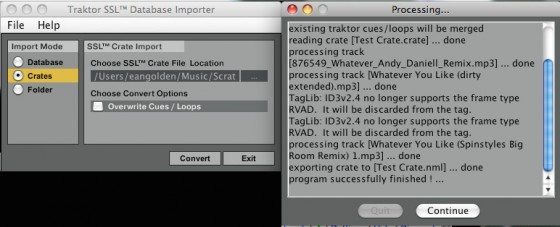 Traktor_SSL_DataBAse-Converter