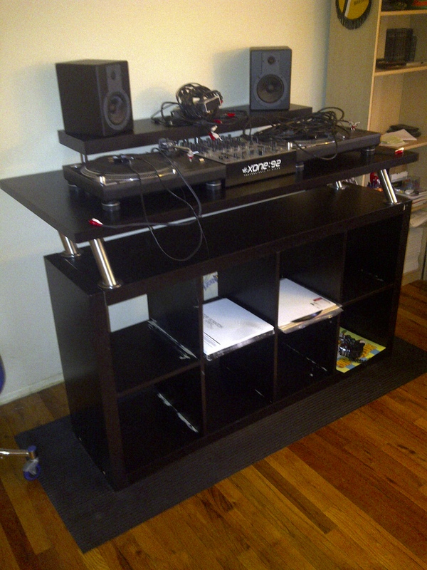 How To: Create a Professional DJ Booth from IKEA Parts. - DJ TechTools