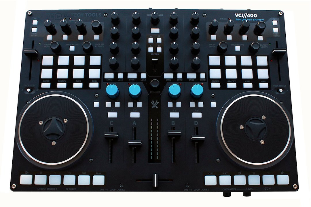 The Vestax VCI-400 Ean Golden Edition - DJ TechTools