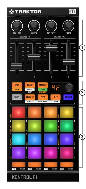 how to midi map traktor kontrol f1