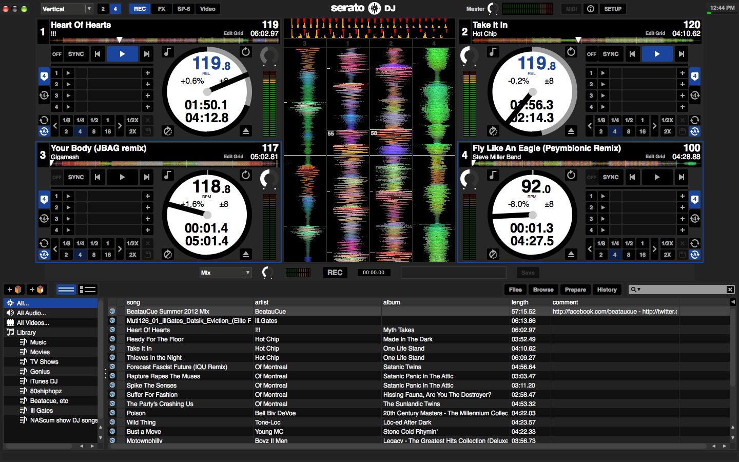 serato dj 1.8 software will not work with numark nv