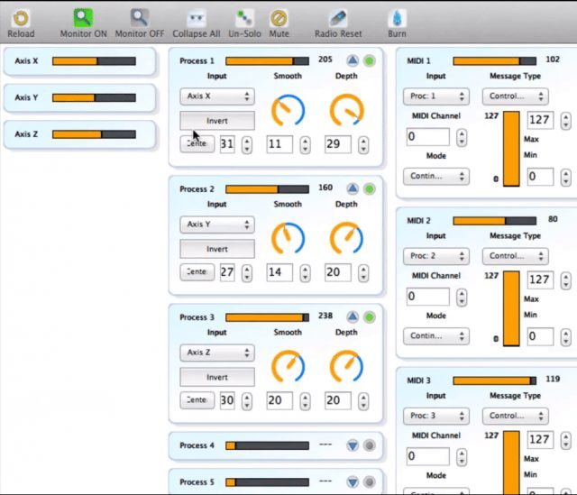 Hot Hand USB Software Editor