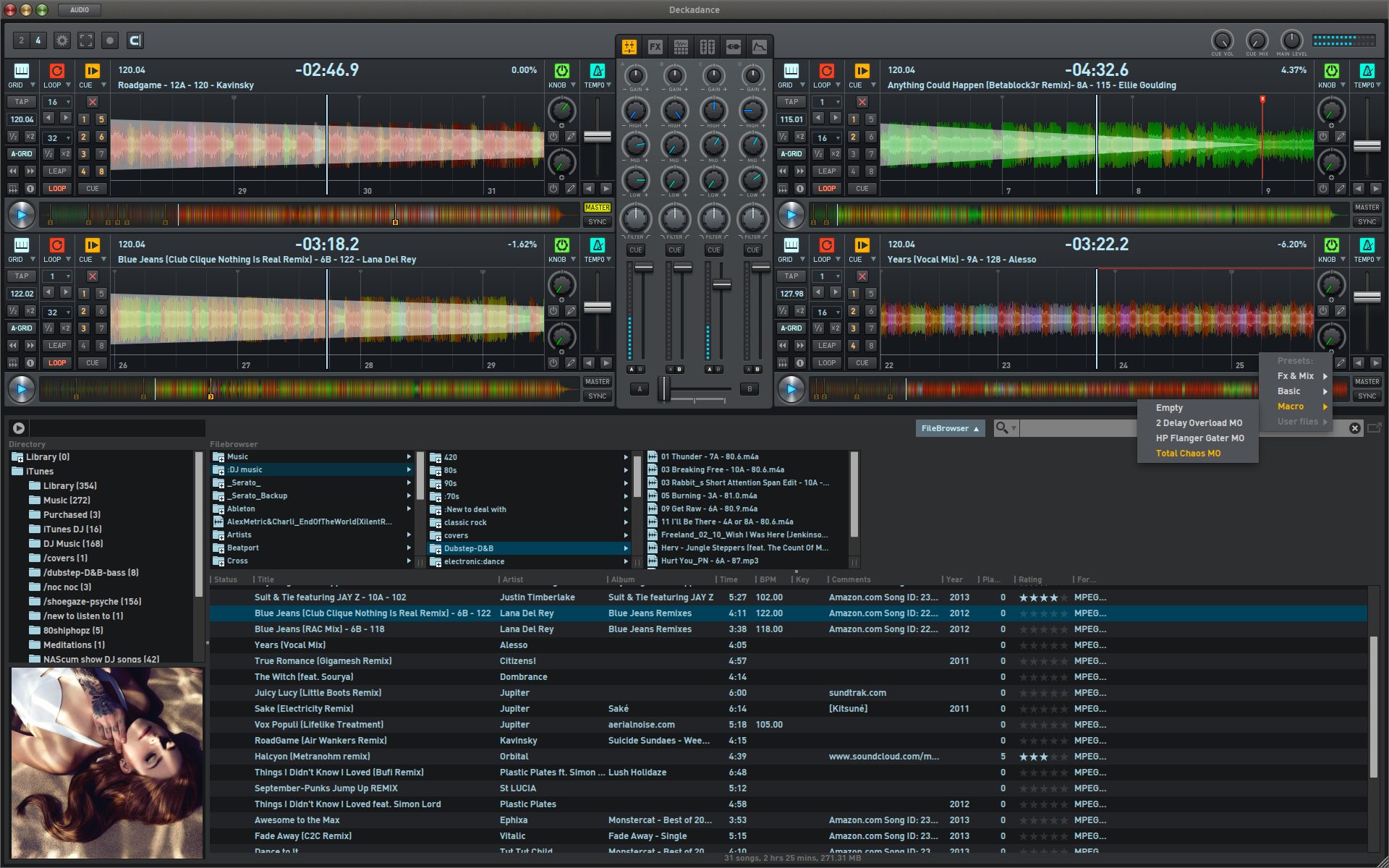 deckadance mixtrack pro midi scripting