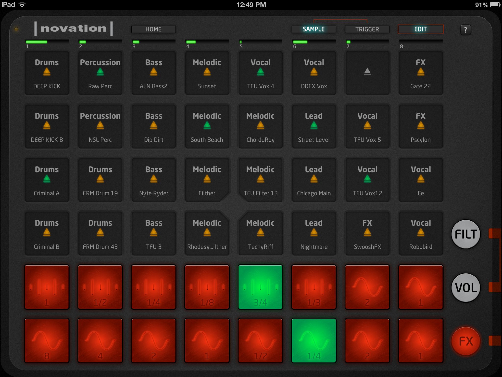 loopmaters novation launchpad app