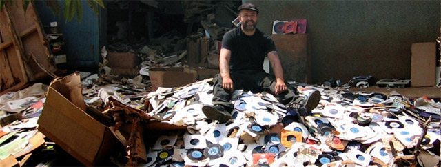 record-digging-pile