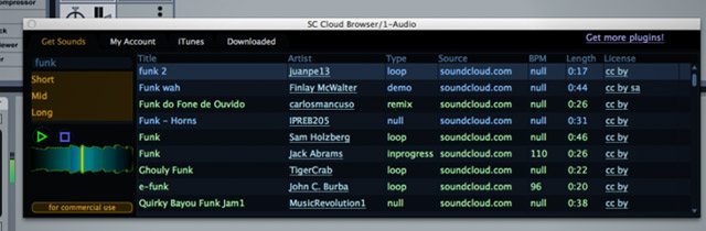 The SC Cloud Browser sits right in your DAW as a VST