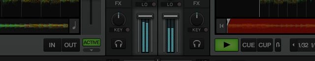 Traktor's VU Meters