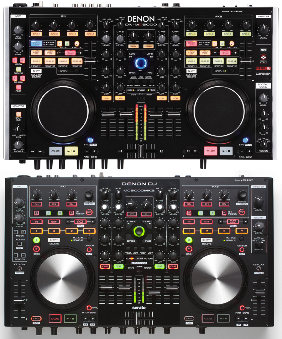 denon mc6000 serato mapping