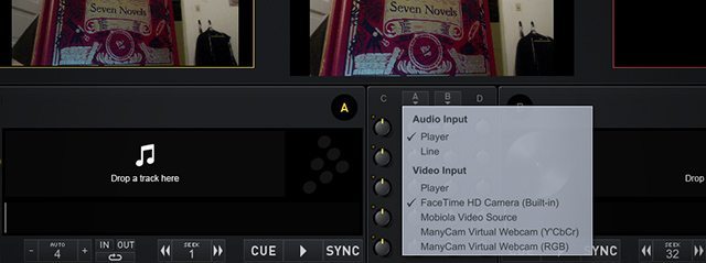 Live inputs are an option for video!