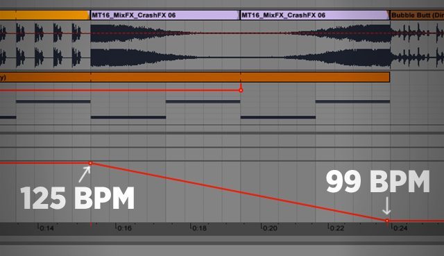 create music transitions dj