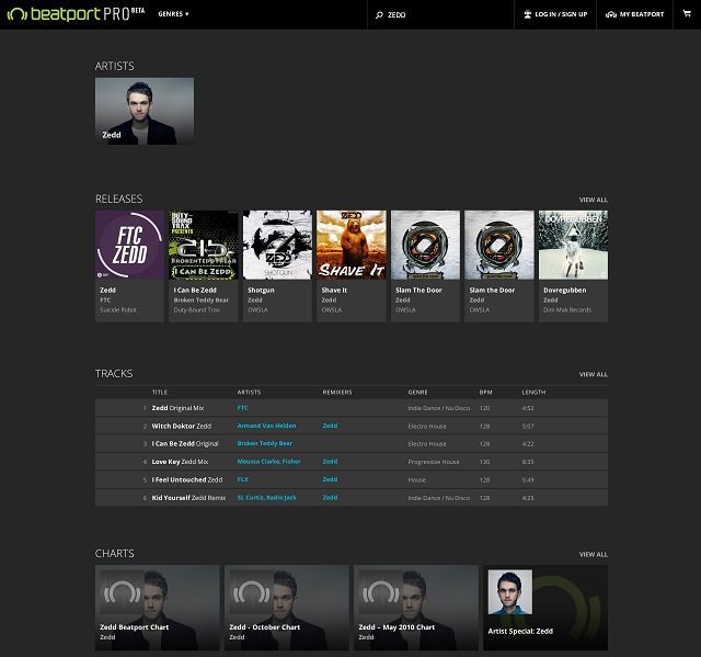 Beatport Pro is a rebranding and redesign of Beatport for DJs and Producers