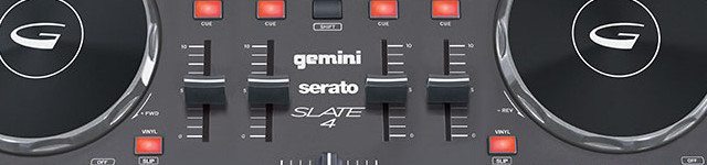 Gemini and Serato have created a new relationship for the Slate 4 controller.