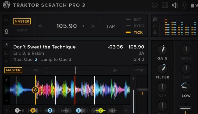 A mockup of what Traktor Pro 3 might look like by Joseph Cornelia (click for more images)