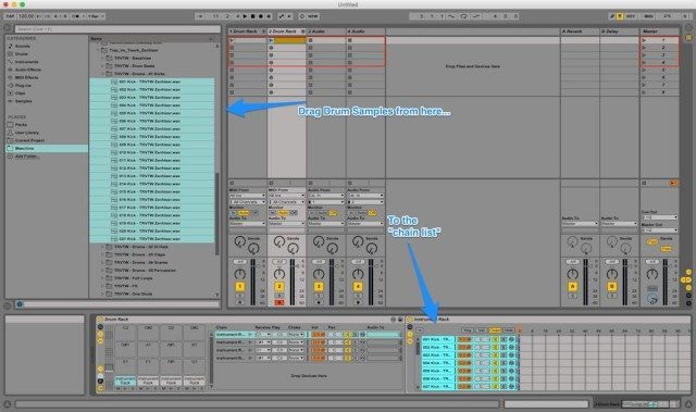 Ableton Sample Chain