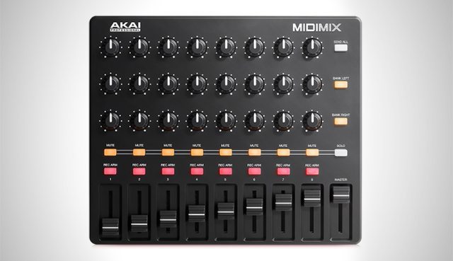 Akai MIDIMix: $99 8-Channel Midi Mixer Controller Is Simple + 