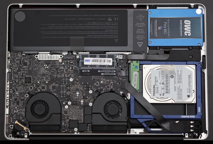 install mac os on new ssd for macbook pro