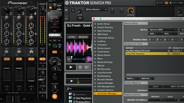 download traktor pro mapping for djm 750