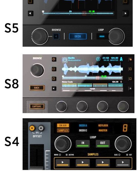 Kontrol S8 vs S5 vs S4