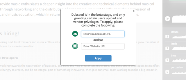 Users have to apply to be able to sell their Stems compositions