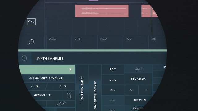 Ableton Touchscreen Detail