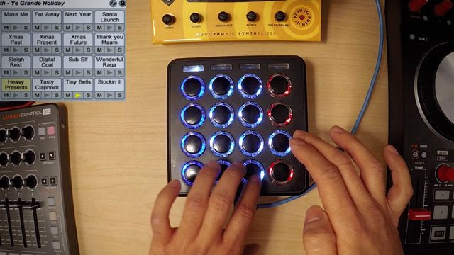 Holiday Finger Drumming contest