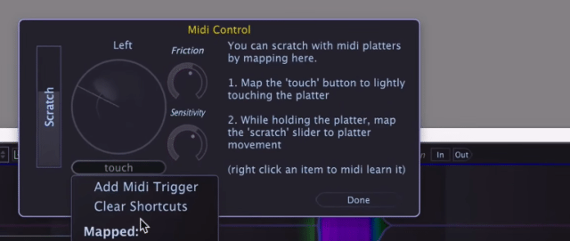 MIDI Mapping in Scratch Track 3.0