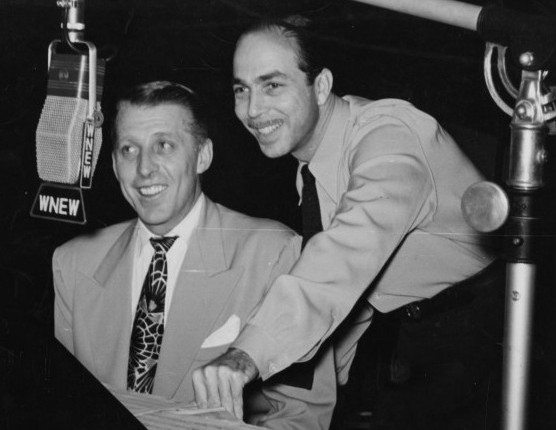 Martin Block and Stan Kenton (public domain image)