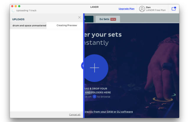 landr mastering algorithm