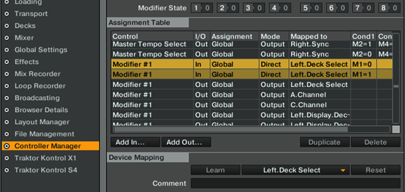 traktor controller editor templates