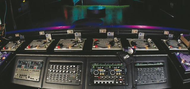 The old layout in a Ministry Of Sound booth - pretty difficult to modify. (Photo credit: Ministry Of Sound)