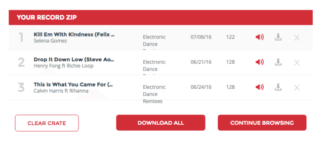 Batch Crate Downloading