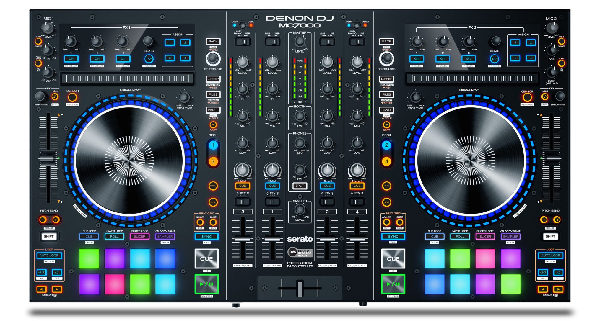 Denon DJ MC7000 A Dual Audio Interface DJ Controller DJ TechTools