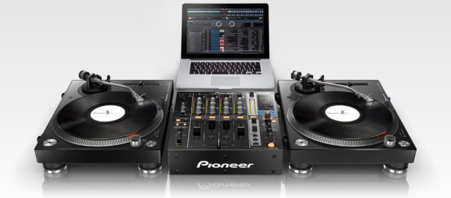 PIONEER PLX 500 W WHITE GIRADISCHI PER DJ USB BIANCO