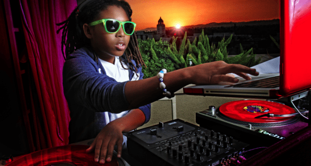 Lil Jon's son, pictured, put out a mixtape at age 12. 