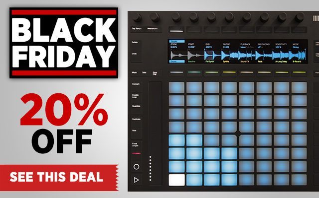 Ableton Push 2 Black Friday 20% off