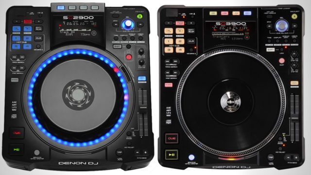 Denon's most recent media players - the SC2900 (left) and SC3900 (right)