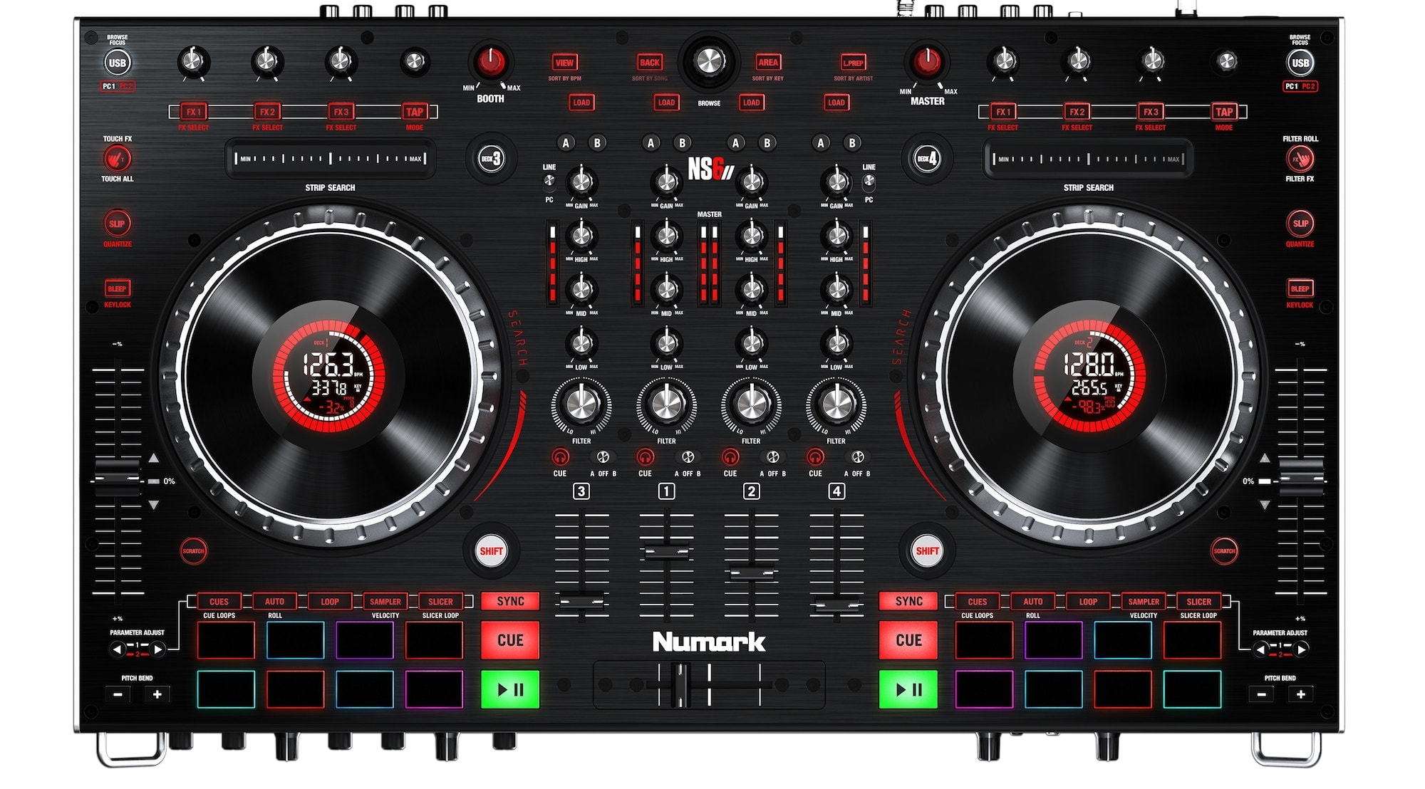 Numark Launches NS6II A $799 4-Channel Serato DJ Controller - DJ 