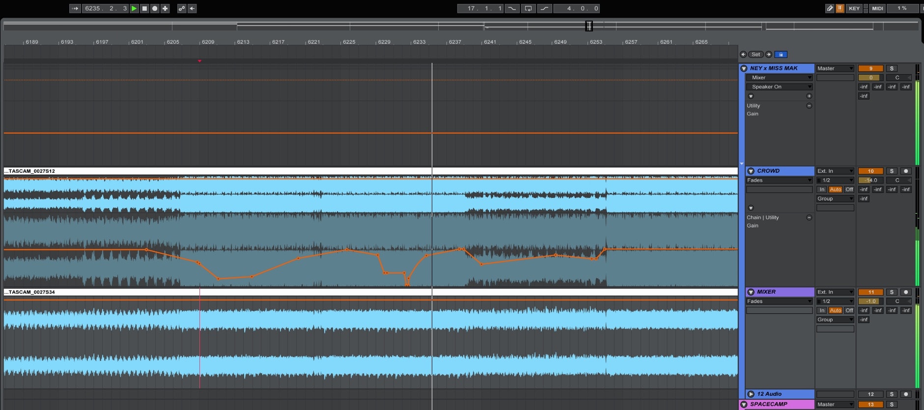 How to record a DJ set with crowd noise