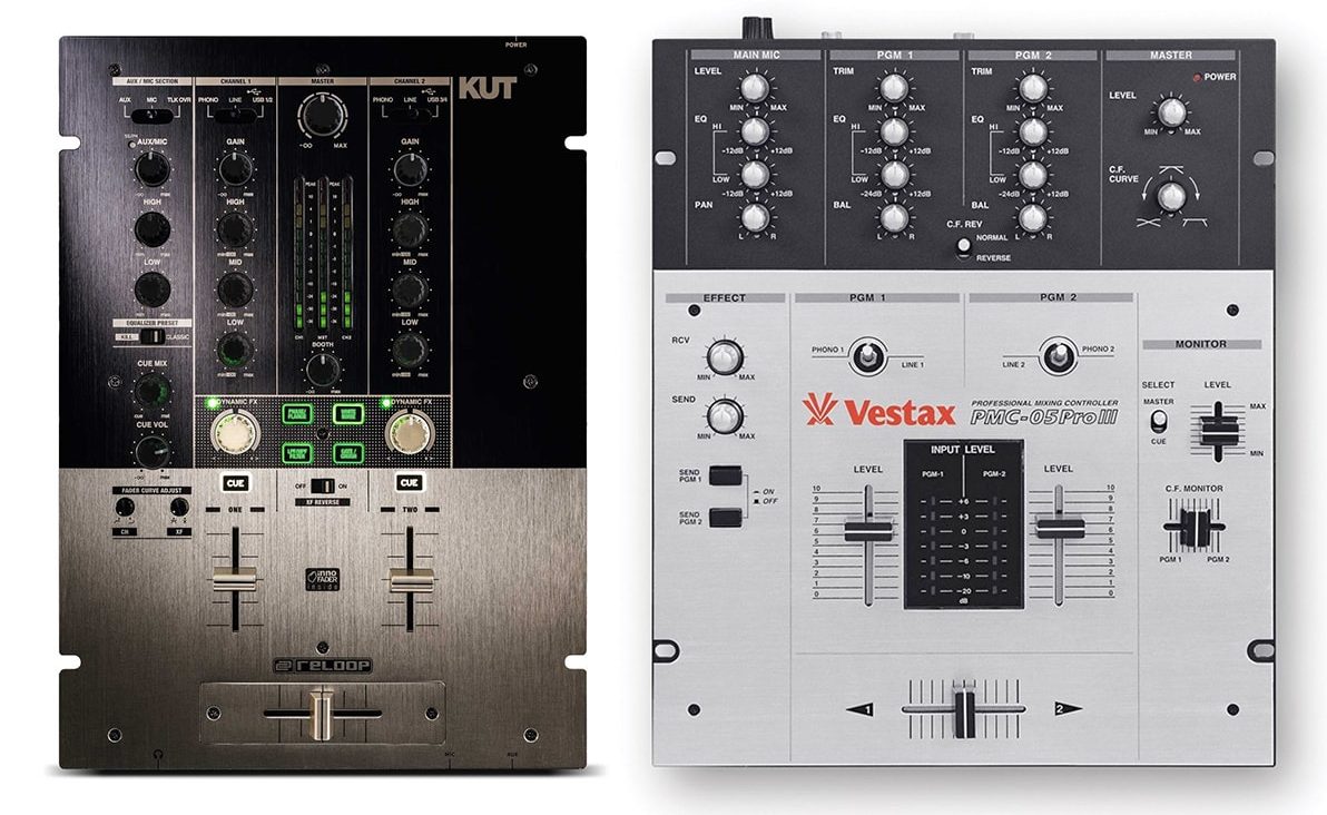 Reloop KUT: Classic Design Battle Mixer with Innofader + FX - DJ