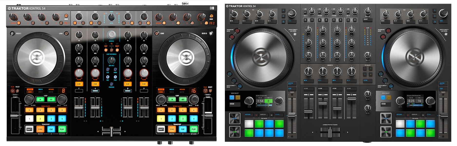 Traktor Kontrol S4 MK3: Motorized Jog Wheels With Haptic Feedback - DJ  TechTools