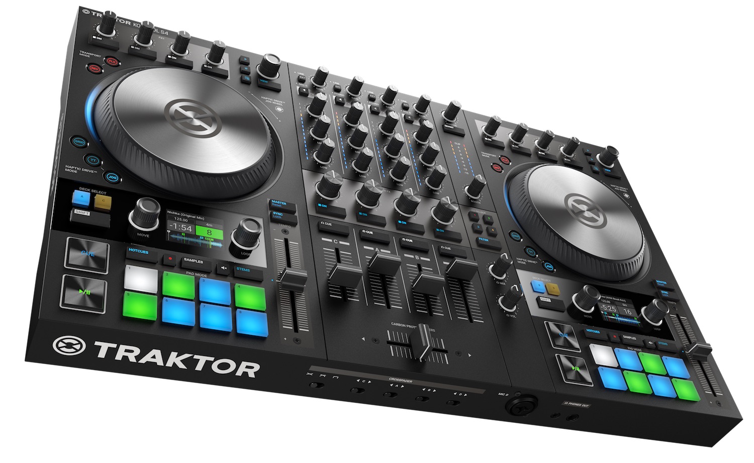 Traktor Kontrol S4 MK3: Motorized Jog Wheels With Haptic Feedback