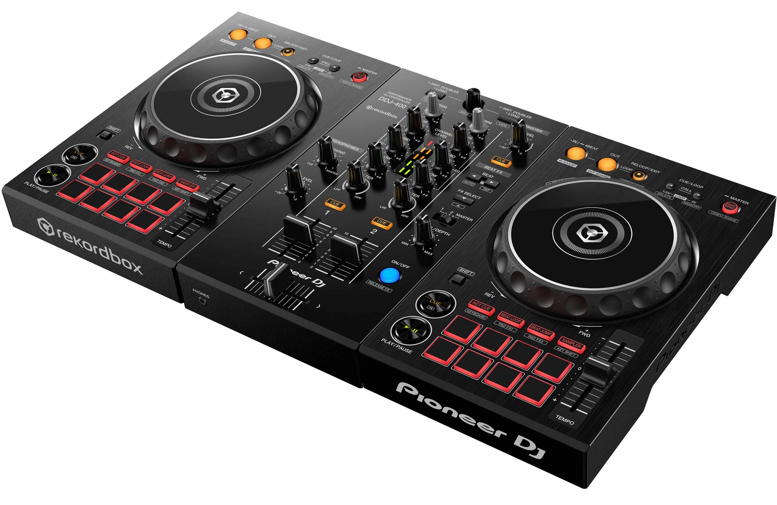 Pioneer DJ DDJ-400 Limited Edition Silver DJ Controller for rekordbox