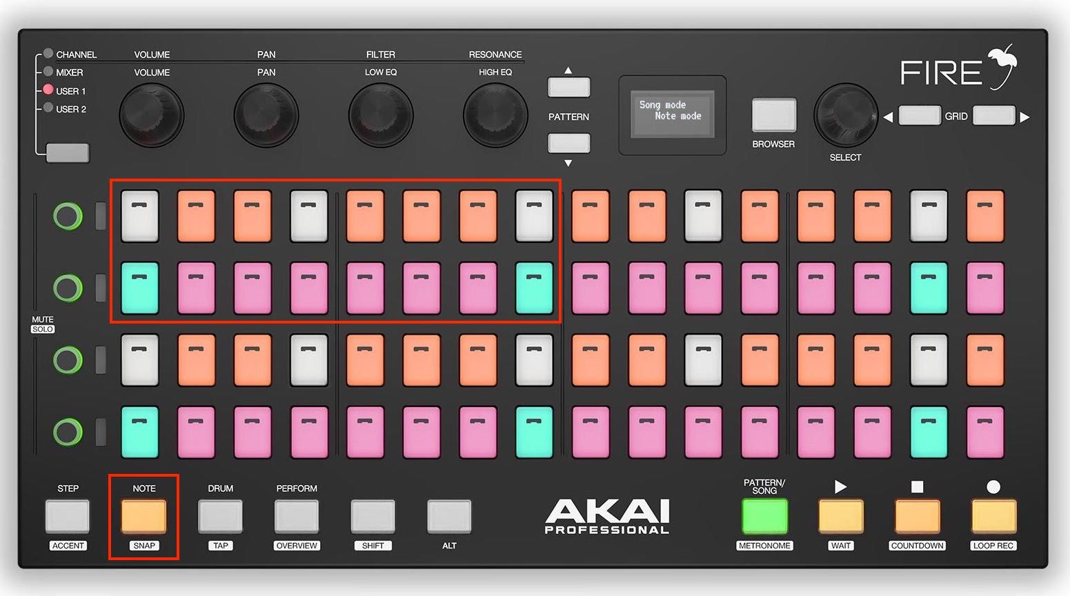 Akai Professional Fire Controller for fl Studio