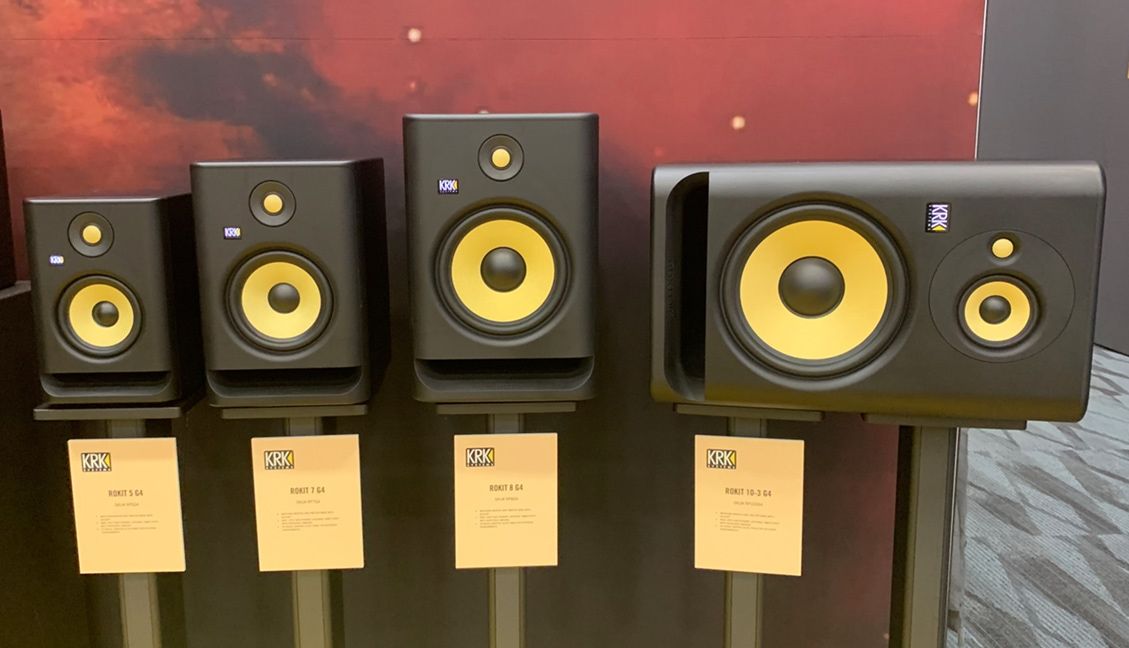 KRK Rokit G4 at NAMM 2019