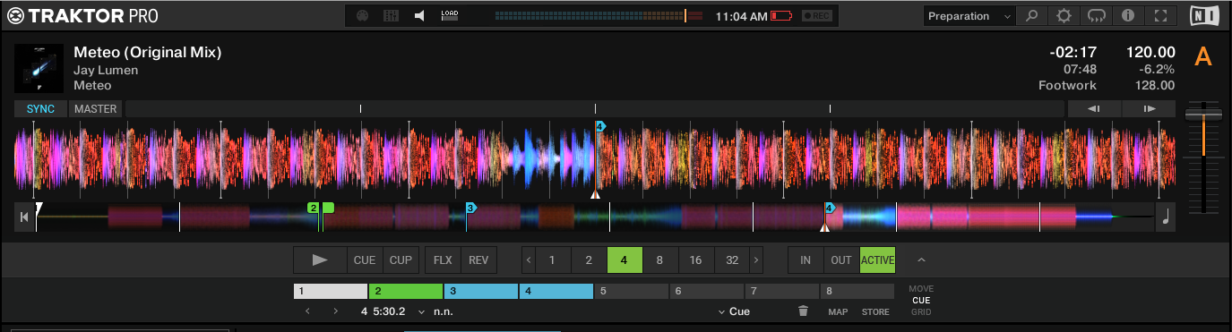 Traktor Pro 3 Stacked Tracksrdyellow