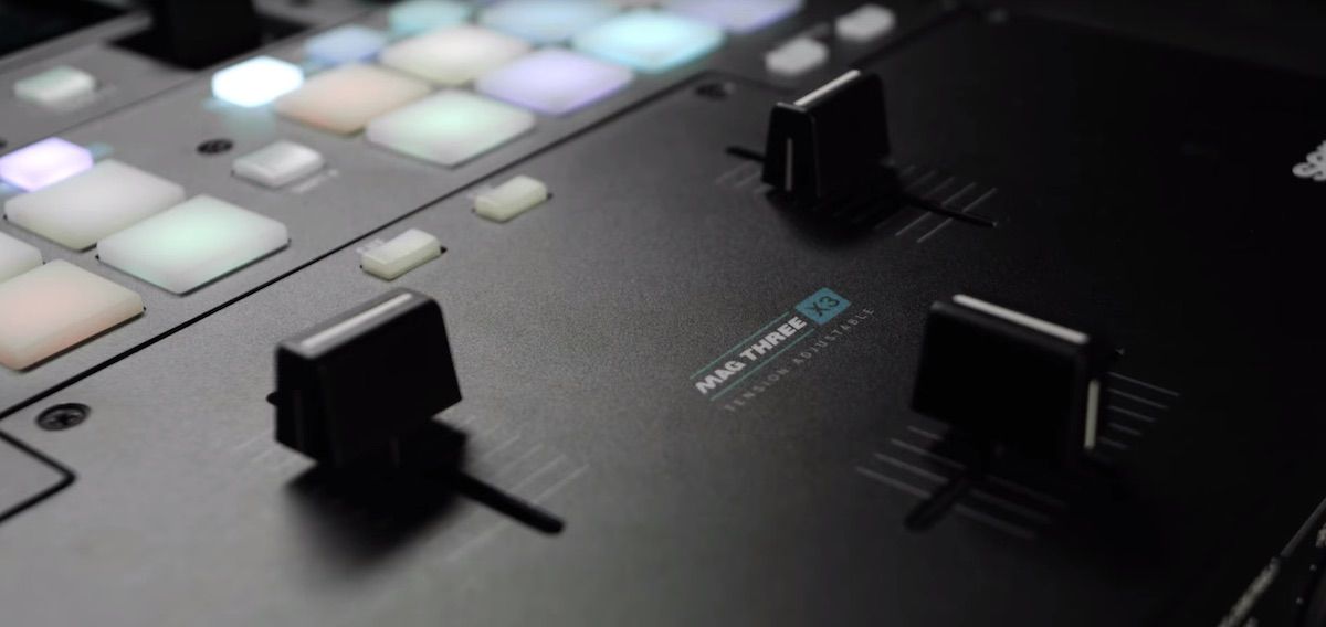 Rane 72 faders