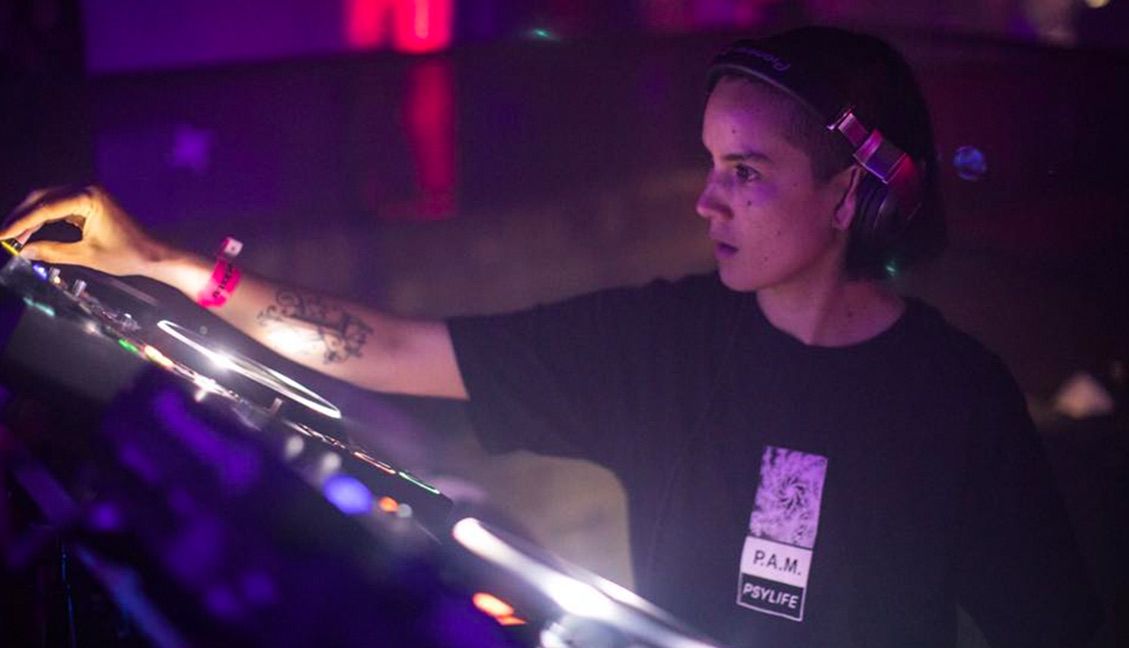 Kim Ann Foxman DJing