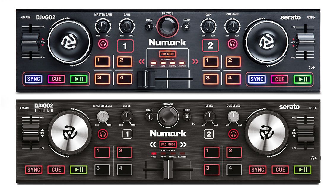 DJ2GO2 Touch: Numark Updates Portable DJ Controller With
