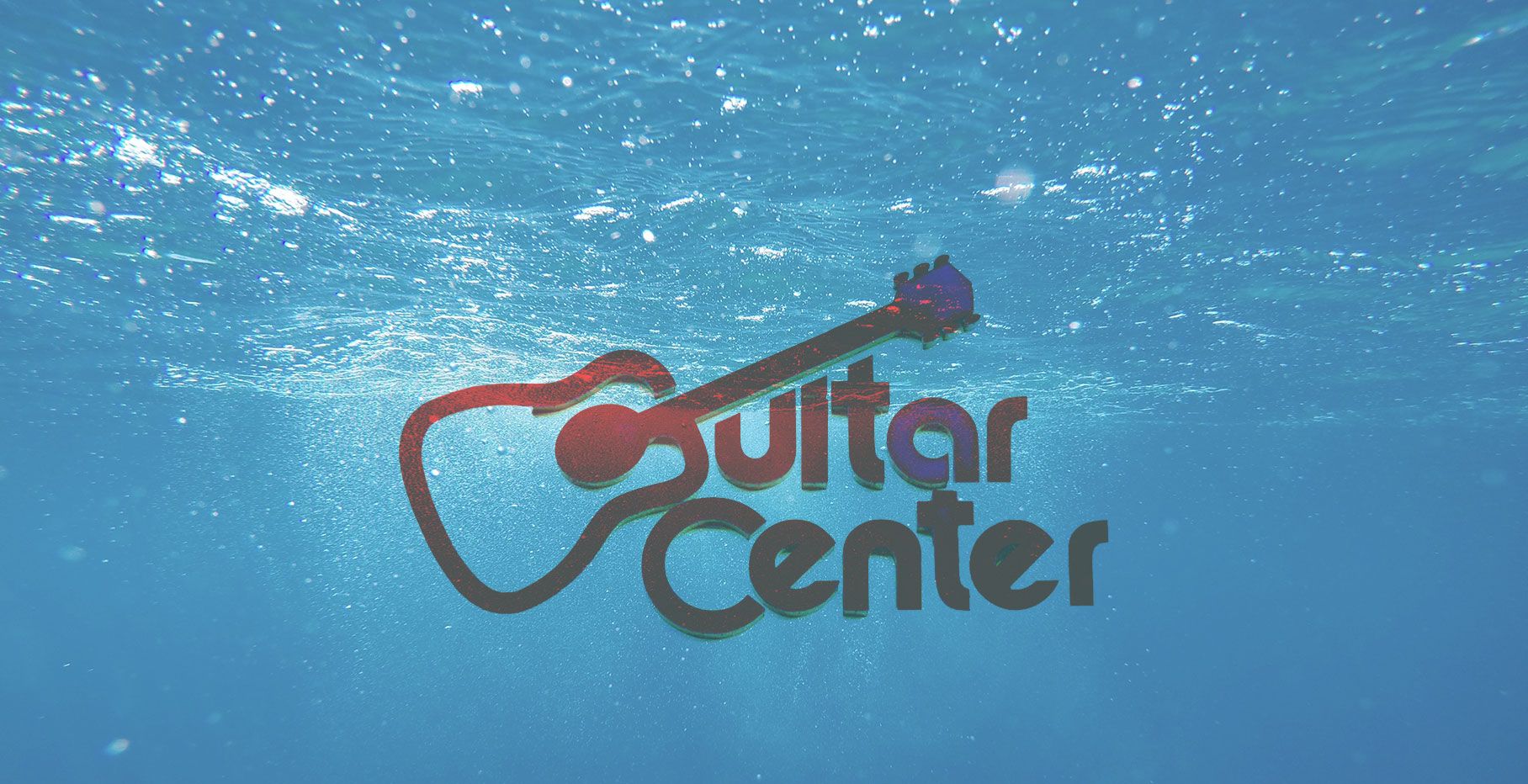 Guitar Center underwater